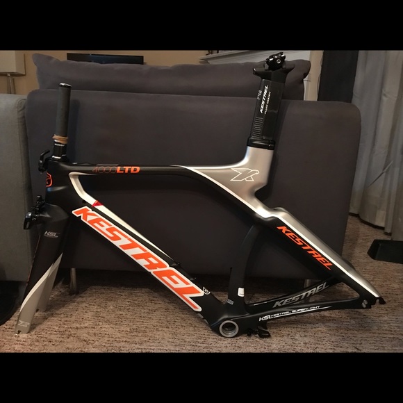 2012 Kestrel 4000 LTD Triathlon bike frameset 50cm - Picture 2 of 8